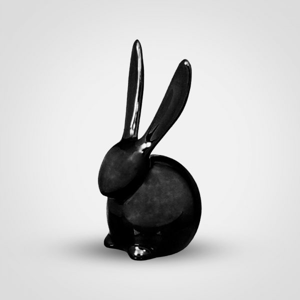 Coniglietto nero bomboniera - immagine prodotto