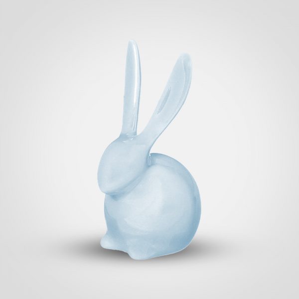 Coniglietto azzurro bomboniera - immagine prodotto