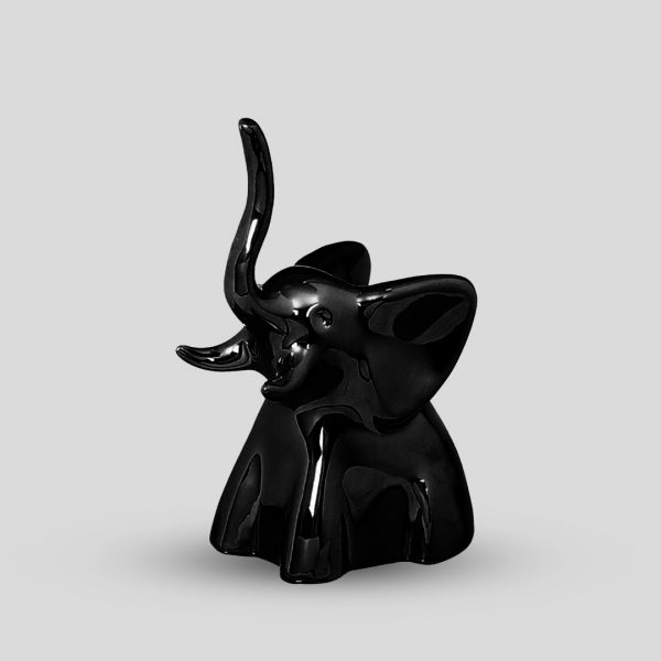 Elefantino nero bomboniera - immagine prodotto
