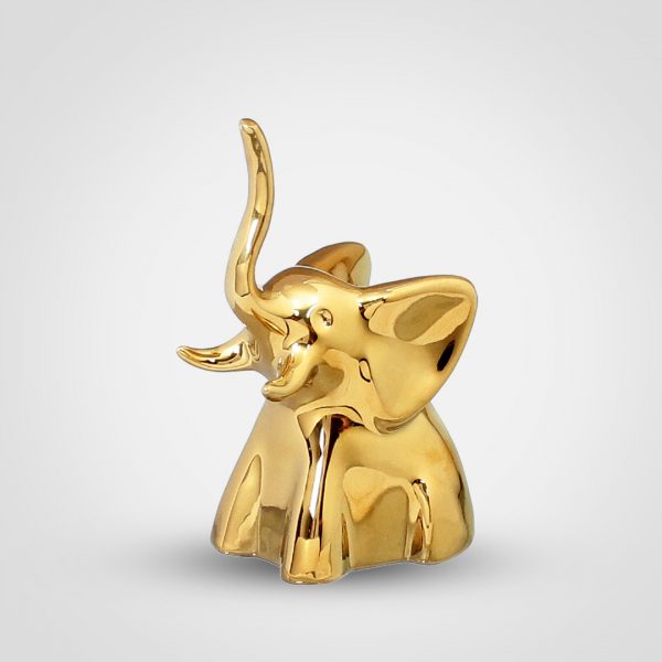 Elefantino oro bomboniera - immagine prodotto