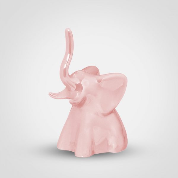 Elefantino rosa bomboniera - immagine prodotto