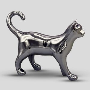 Happy Cat Metal - Silver - immagine di copertina