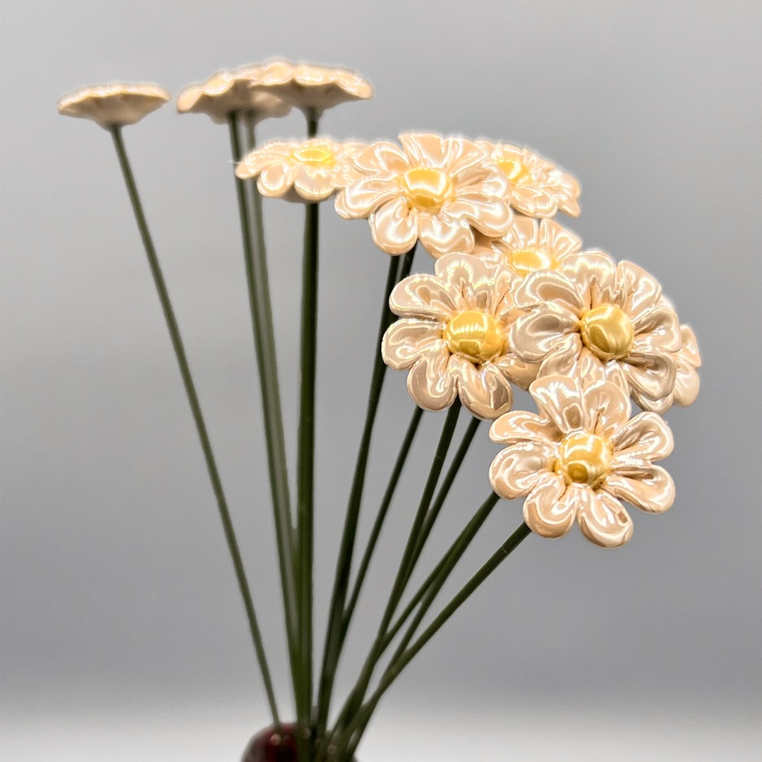 Fiori Margherita Premium Pearl - Box 10pz - immagine 2