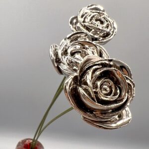 Fiori Rosellina Metal - Box 10pz
